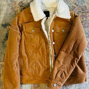 Foxy Sherpa Jacket / Size Small / Never worn / Forever 21